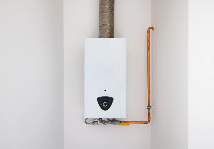 modern home gas water heater